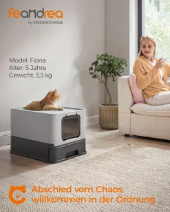 Anna kattebakke - Grå