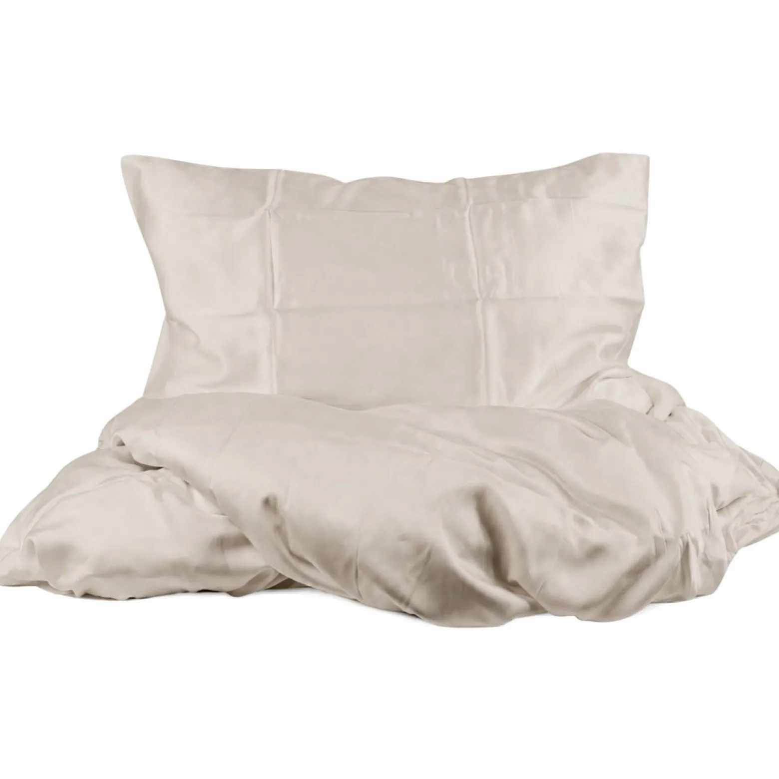 Bambus sengesæt beige 140x200