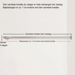 Bøjlestang LIAM sølv
