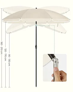 Conor parasol - Beige