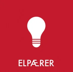 Elpærer - Klistermærke til affaldssortering