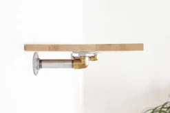 Hylde ELLA sølv med messing (40 cm dybde)