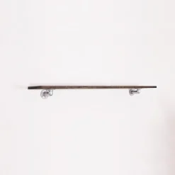 Hyldeknægte ELLA sølv med hylde (40 cm dybde)