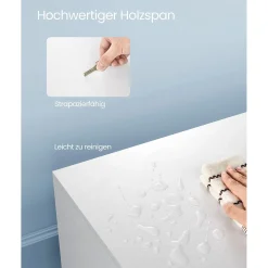 Lionel tv-bord - Hvid