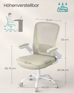Lissabon skrivebordsstol - Beige