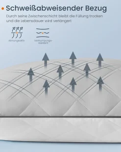 London hovedpuder | 2 stk. - Grå