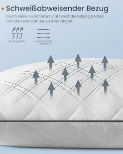 London hovedpuder | 2 stk. - Hvid