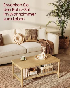 Malthe sofabord - Eg beige