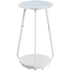 Nora senge- og sidebord - Hvid