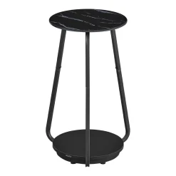 Nora senge- og sidebord - Sort