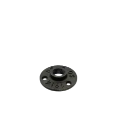 Sort Flange 3/4" til Vandrør