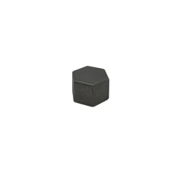 Sort slutmuffe 3/4"